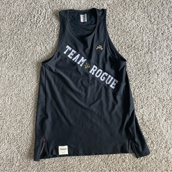 Tracksmith Black Team Rogue Tank Top - Picture 1 of 5